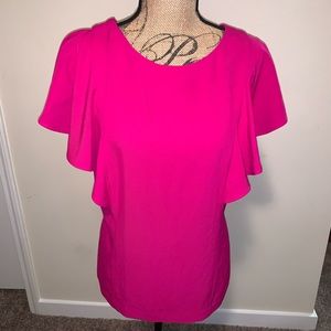 Valentine’s Day shirt❤️Banana Republic pink blouse